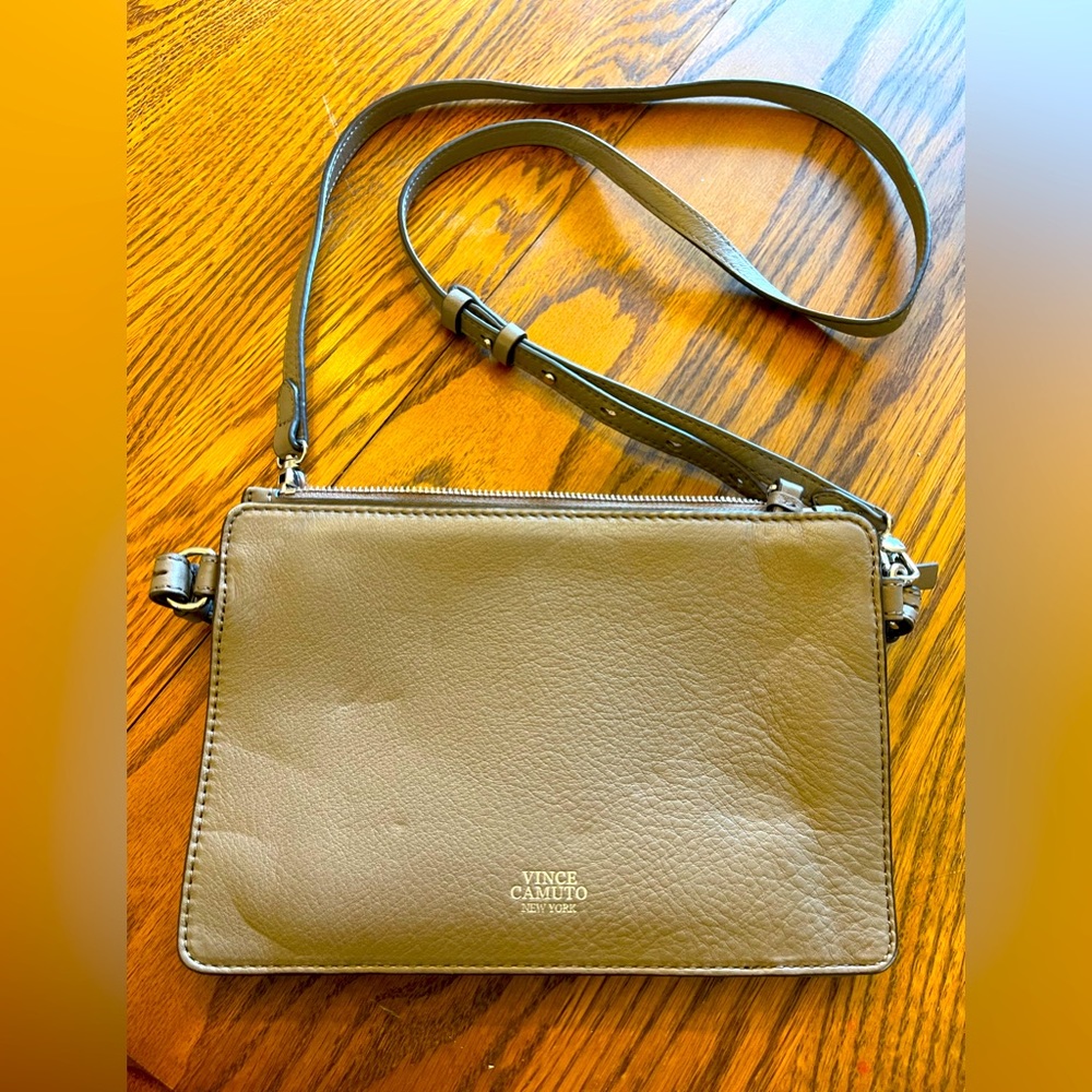 Vince Camuto leather crossbody / clutch